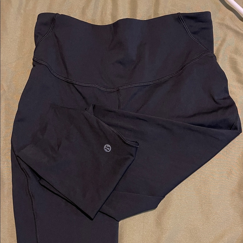 Black High-Waisted Lulu Lemon Leggings